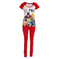 Front - Justice League Womens/Ladies Girl Power Cotton Pyjama Set