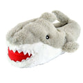 Front - Childrens/Kids Novelty Shark Slippers