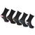 Front - Cottonique Womens/Ladies Cotton Rich Glitter Socks (5 Pairs)