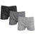 Front - Tom Franks Mens Plain Jersey Boxer Shorts (3 Pairs)