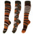 Front - Mens Patterned Wellington Boot Socks (3 Pairs)