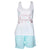 Front - Forever Dreaming Womens/Ladies Cosmic Dreams Short Pyjama Set