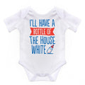 Front - Nursery Time Baby Ill Have A Bottle Short Sleeve Bodysuit