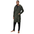 Front - Brave Soul Mens Camo Dressing Gown
