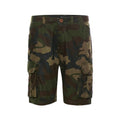 Front - Brave Soul Mens River Camo Cargo Shorts