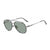 Front - Calvin Klein Unisex Adults Striped Sunglasses