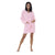 Front - Brave Soul Ladies/Womens Bunny Rabbit Hooded Dressing Gown