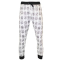 Front - Harry Potter Mens House Crest Lounge Trousers