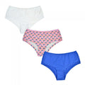 Front - Tom Franks Girls Brief Shorts (Pack Of 3)