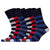Front - Easytop Mens Stripe Fashion Socks (6 Pairs)