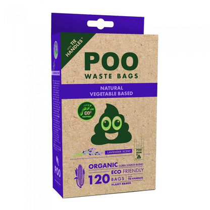 Front - M-Pets Lavender Dog Poop Bags (Pack of 120)