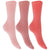 Front - Womens/Ladies Extra Fine Silk Touch Bamboo Socks (3 Pairs)
