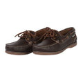 Front - Dublin Womens/Ladies Wychwood Arena Leather Boat Shoes