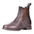 Front - Saxon Childrens/Kids Allyn Leather Jodhpur Boots