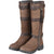 Front - Dublin Womens/Ladies Erne Leather Wide Boots