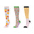 Front - Dublin Unisex Adult Pastello Stripe High Riding Socks (Pack of 3)