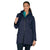 Front - Dublin Womens/Ladies Larni Longline Waterproof Jacket