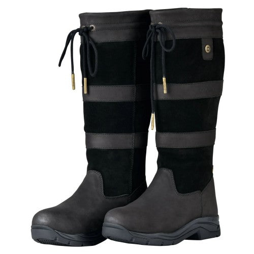 Front - Dublin Unisex Adult River IV Leather Jodhpur Boots