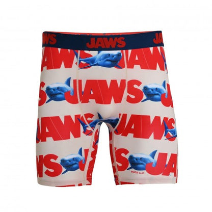 Front - Odd Sox Mens Boxers Jaws - Large