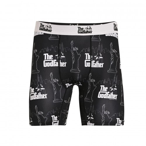 Front - Odd Sox Mens Boxers Godfather - Large