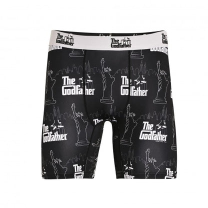 Front - Odd Sox Mens Boxers Godfather - Medium