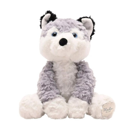 Front - Winston The Plush Grey and White Wolf