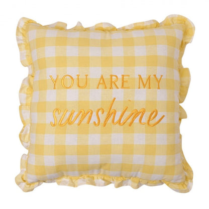 Front - The Cottage Garden Cushion - You Are My Sunshine