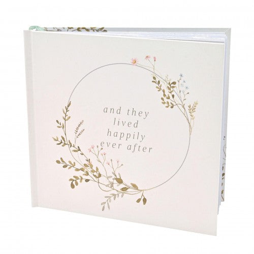 Front - Love Story Wildflower Wedding Album