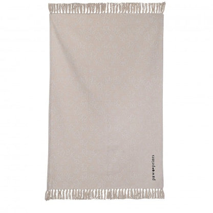 Front - Best of Breed 120cm x 180cm Paw Print Pet Blanket
