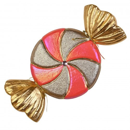 Front - Large Orange Sweetie Decoration