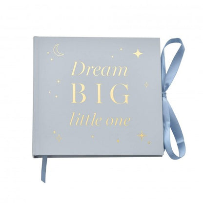 Front - Bambino Photo Album Dream Big Blue