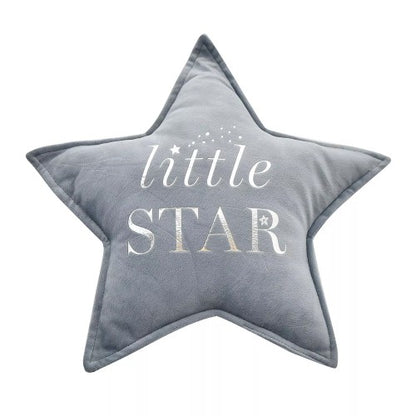 Front - Bambino Little Star Velvet Filled Cushion