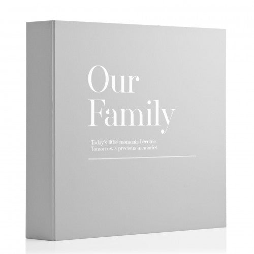 Front - Moments Coffee Table Scrapbook Album - Our Family