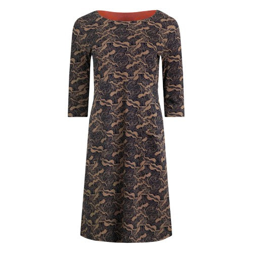 Front - Weird Fish Womens/Ladies Starshine Abstract Organic Cotton Dress
