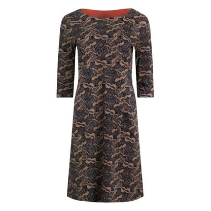 Front - Weird Fish Womens/Ladies Starshine Abstract Organic Cotton Dress