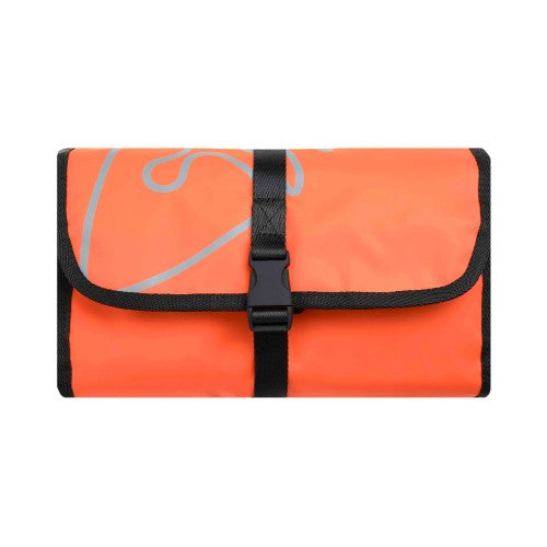 Front - Weird Fish Harmac Tarpaulin Fold Up Wash Bag
