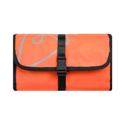 Front - Weird Fish Harmac Tarpaulin Fold Up Wash Bag