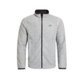 Front - Weird Fish Mens Merrill Textured Eco Friendly Full Zip Fleece Top