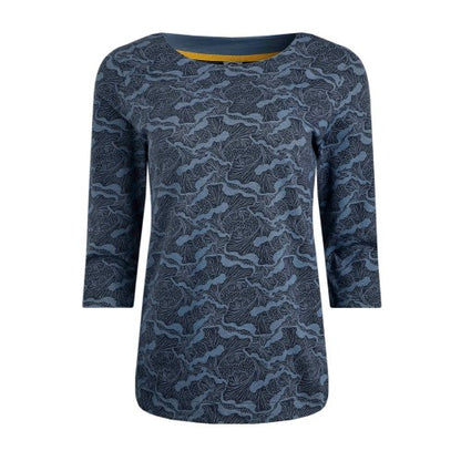 Front - Weird Fish Womens/Ladies Pinto Abstract Jersey Organic T-Shirt