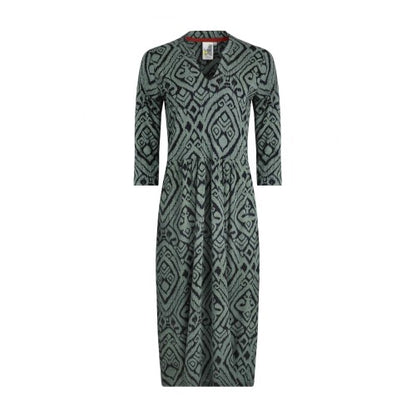 Front - Weird Fish Womens/Ladies Isolde Printed Eco Friendly Midi Dress