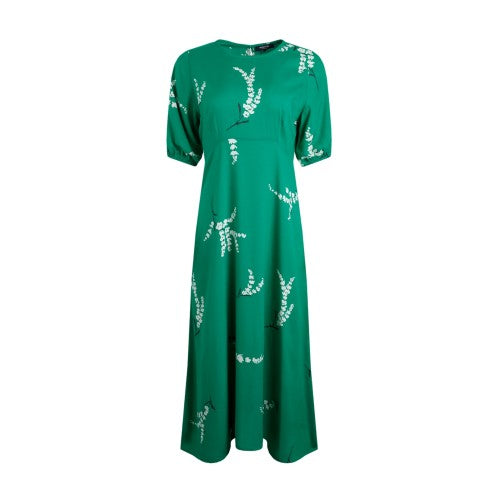 Front - Weird Fish Womens/Ladies Everly Printed Eco Viscose Dress