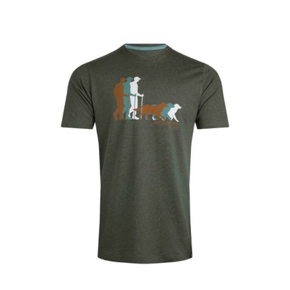 Front - Weird Fish Mens Man´s Best Friend Graphic Print Eco Friendly T-Shirt
