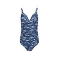 Front - Weird Fish Womens/Ladies Penelope Printed One Piece Swimsuit