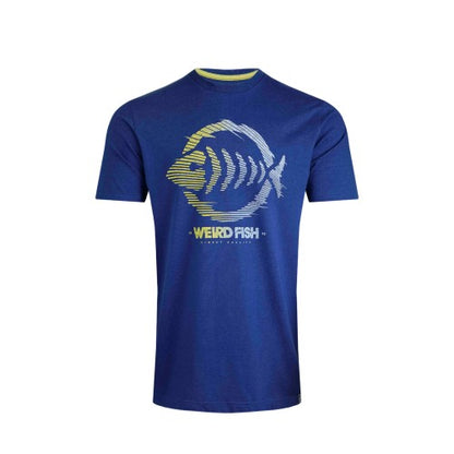 Front - Weird Fish Mens Velocity Graphic Print Eco Friendly T-Shirt