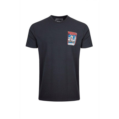Front - Weird Fish Mens Fleetwood Quack Marble Wash T-Shirt