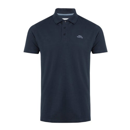 Front - Weird Fish Mens Miles Pique Organic Polo Shirt