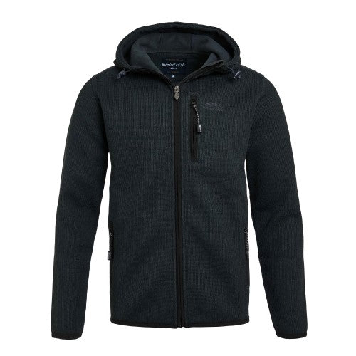 Front - Weird Fish Mens Lockie Bonded Full Zip Hoodie