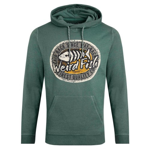 Front - Weird Fish Mens Bryant Logo Printed Hoodie