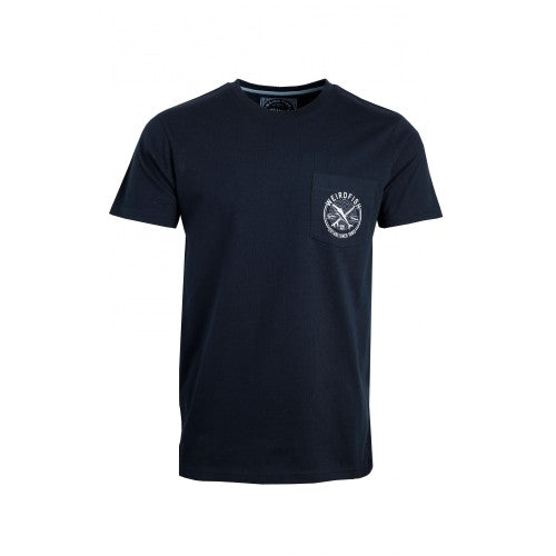 Front - Weird Fish Mens Tidal Organic Short-Sleeved T-Shirt