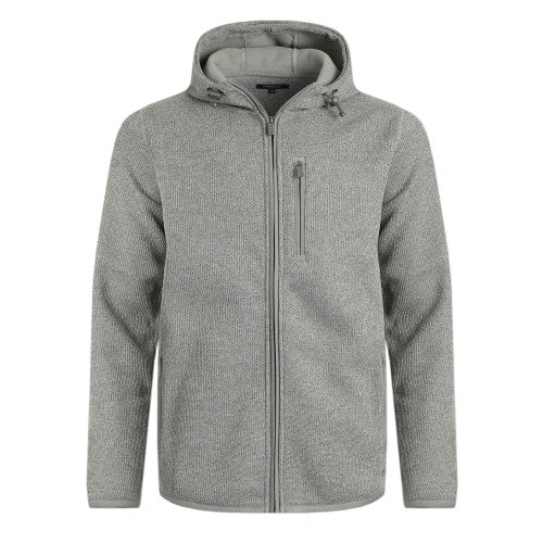 Front - Weird Fish Mens Lockie Bonded Full Zip Fleece Jacket